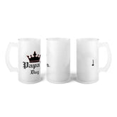 Papa's Day Glass Beer Mug